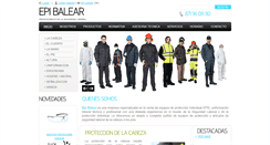 Desktop Screenshot of epibalear.es